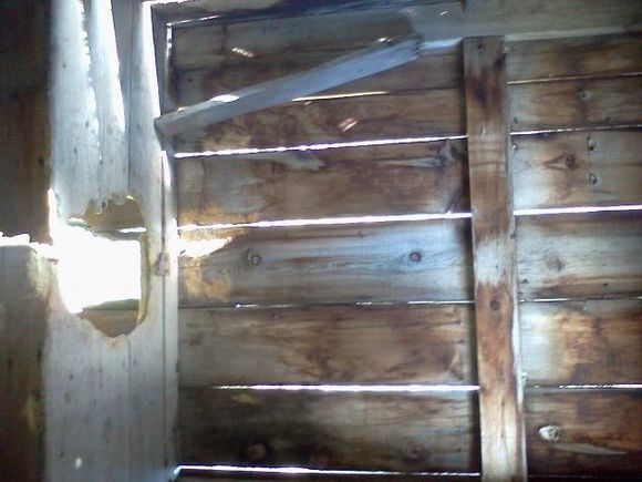 Gustavson House, Animas Forks Colorado. Indoor toilet, sorry i forgot to rotate the photo
