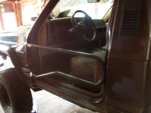 my custom tube door i made