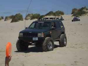 In the dunes too!