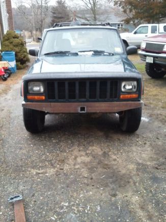 front bumper in progress