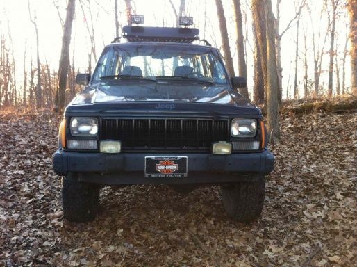 96 XJ Rough Country 4.5 Long Arm