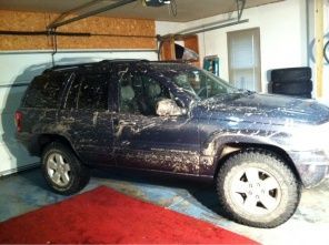 Start to get muddy