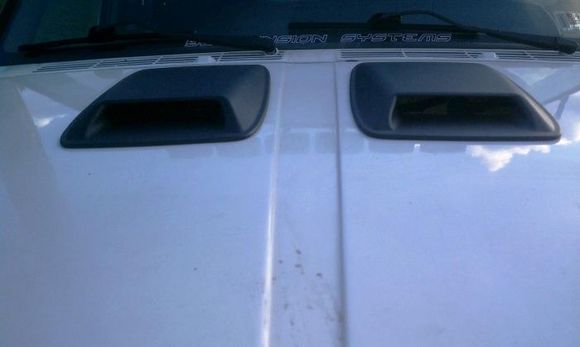 Hood scoops