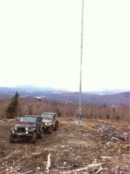 Cell phone tower. It was a good 2 plus hours up to it.