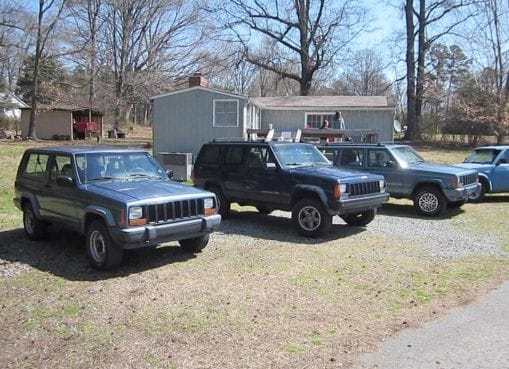 We Three Jeeps