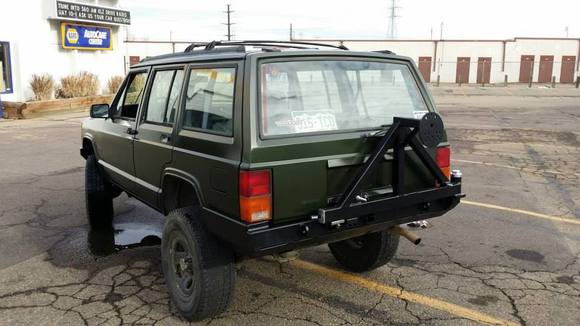 Rock Hard Parts Rear Bumper