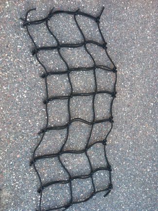 Rope net for back of Jeep