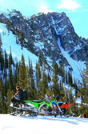 Doubles as a snow machine