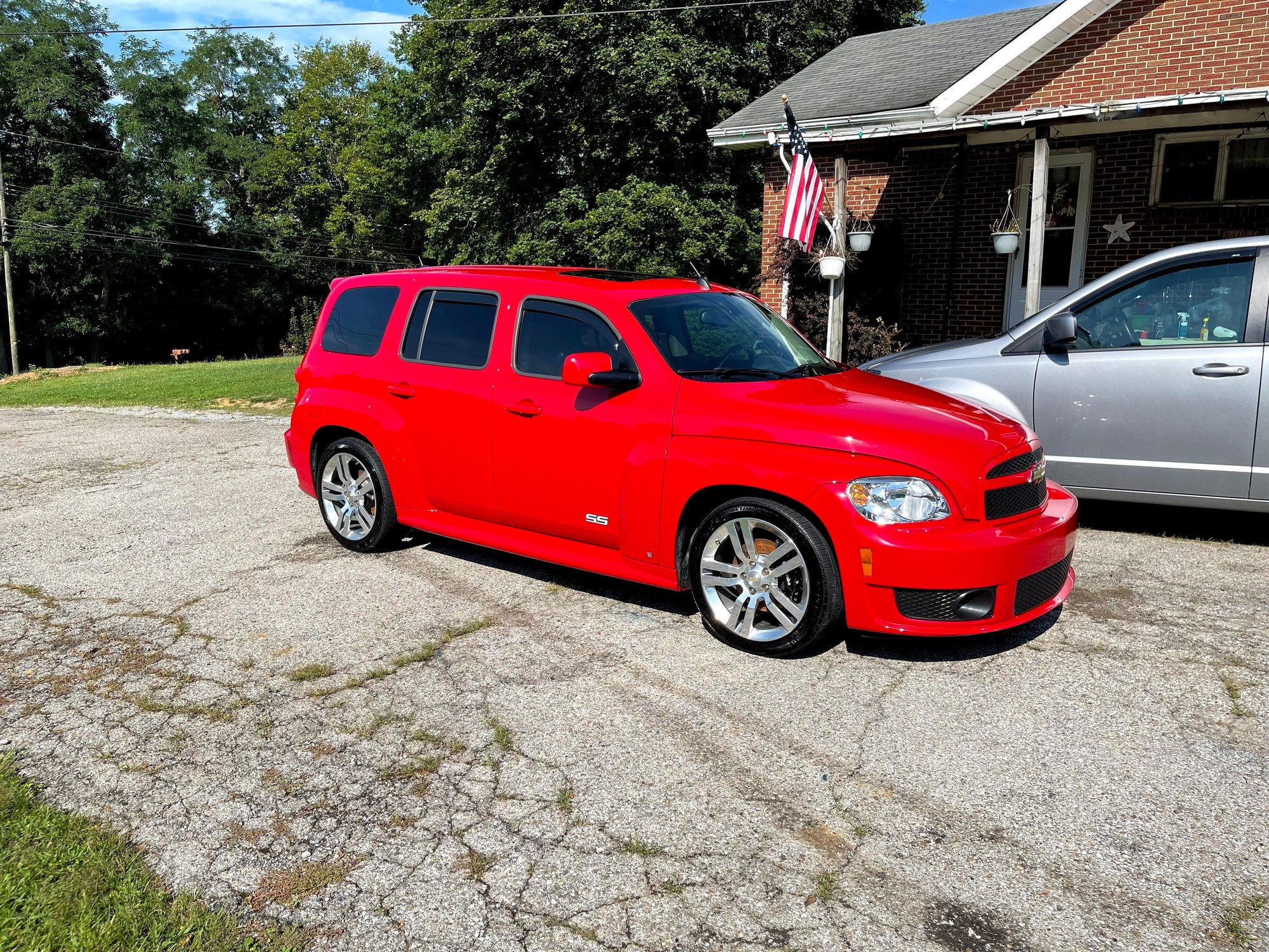 2008 Chevrolet HHR - 2008 Chevrolet HHR SS For Sale - Used - VIN 3GNDA73X88S643465 - 75,407 Miles - 4 cyl - 2WD - Manual - Red - New Castle, PA 16101, United States