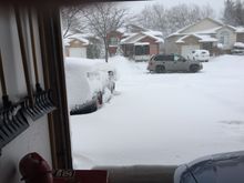 Warmer in the garage!