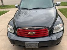 My signature, red grille , tribute to my 2007 Oldblue 