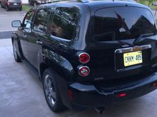 Drivers side upper and lower lamps