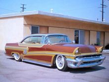 Even the worn area on the window sill, stone chips in the hood and headlight eyebrows, the guy was a genius!