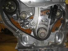 You might see some part of the chain 