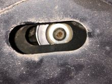 If the bolt is low enough that you bought a 25 mm socket in there, the motor mount is toast!