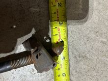 You can see here the bolt  has a self cleaning tip  to ease installation. I use anti seize in the shank and the threads