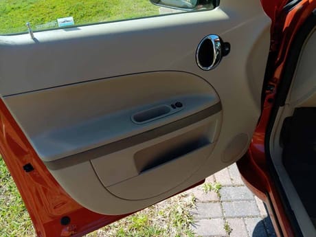 All the door panels are as clean as this one.