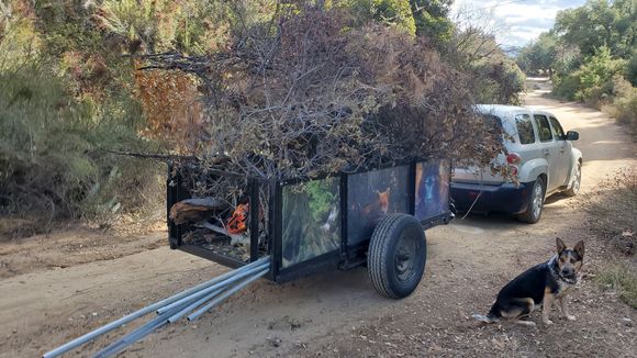 Installed the hitch kit and restored a little trailer for private roads lowspeed use only.