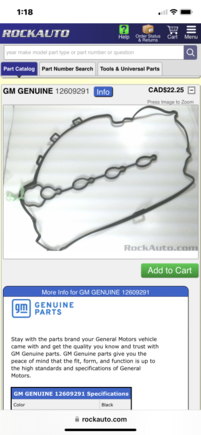 Valve cover gasket set at your cars age give it a new one!