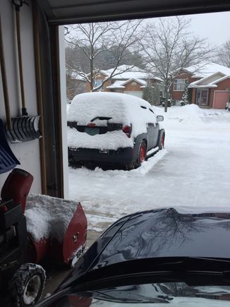 The HHR is very capable of handling snow and ice. 