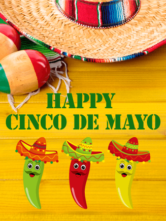 From Donbrew, RJ, and myself!! 

Enjoy the day this 5th of May!! Ole!!!