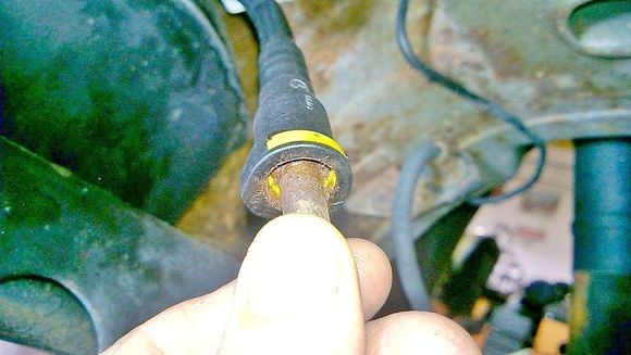 That’s the flex vinyl pipe that goes to the fuel pump