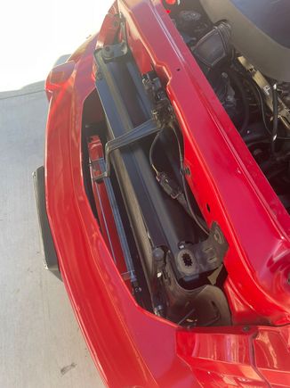 This is a better view of how the cooler is mounted.