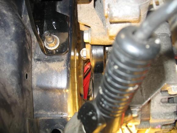 Jacking up tensioner