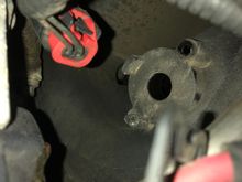In one hole is only an Plastic nipple 
