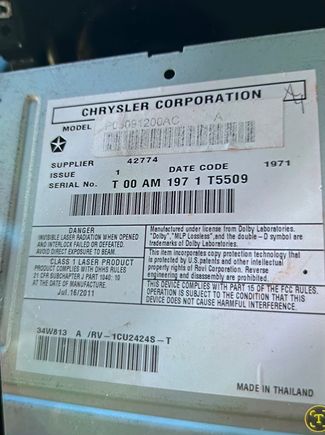 Hello there, we’ve purchased this radio from a garage sale & we want to decode or retrieve code! Can you help please! Came off a dodge grand caravan 2014 