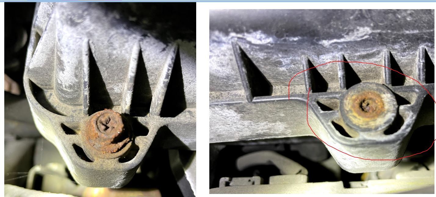 is drill the only option air filter bolt stripped Honda Civic Forum