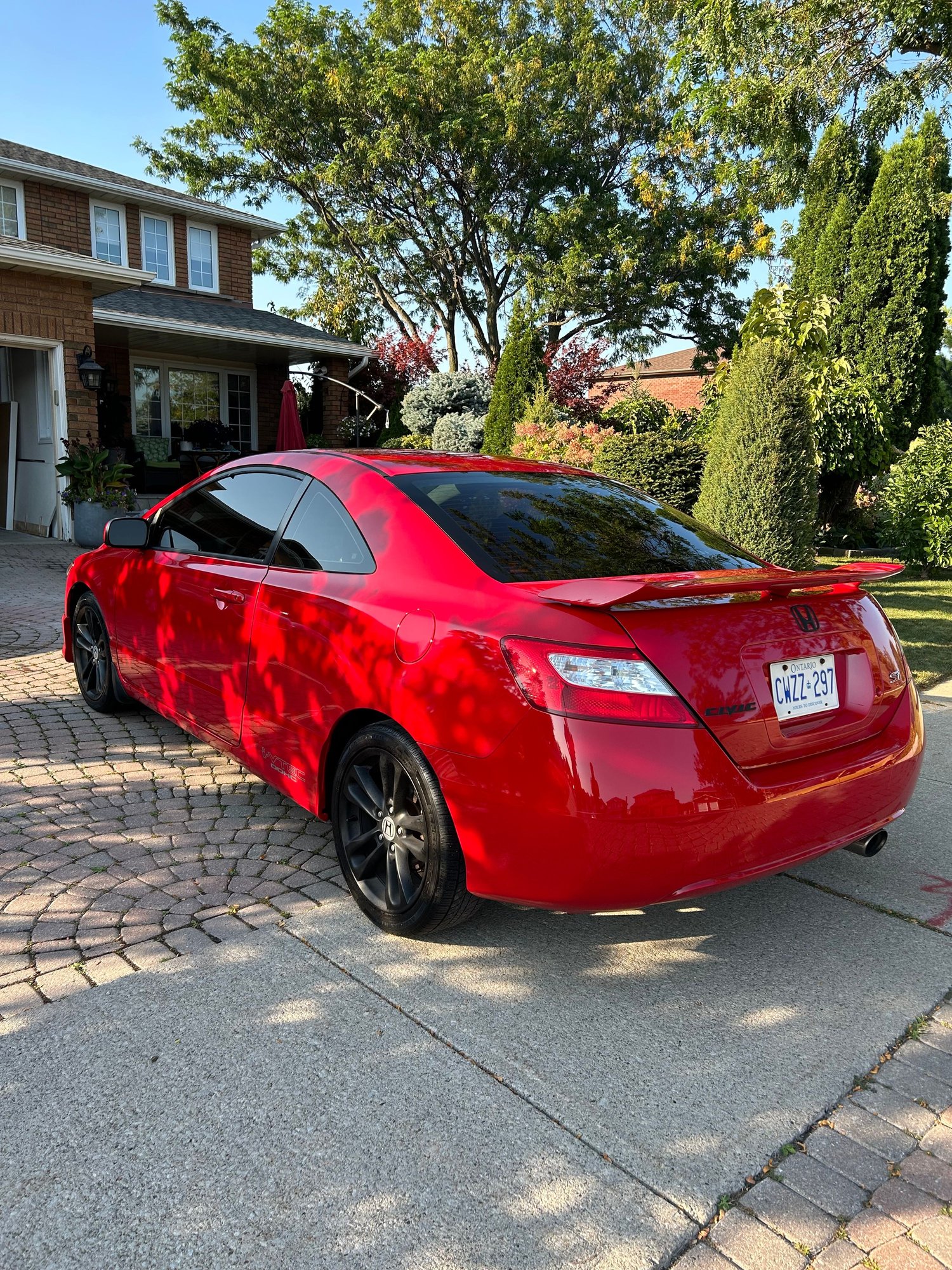 2006 Honda Civic - Honda Civic Si with NO RUST!!! - Used - VIN 2HGFG21596H100857 - 195,000 Miles - 4 cyl - 2WD - Manual - Coupe - Red - Woodbridge, ON L4L6J8, Canada