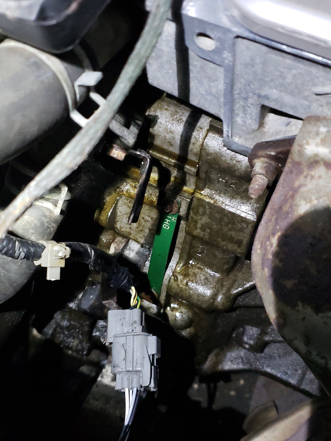 2001 Honda Civic EX 4 Door oil leaking problem Honda