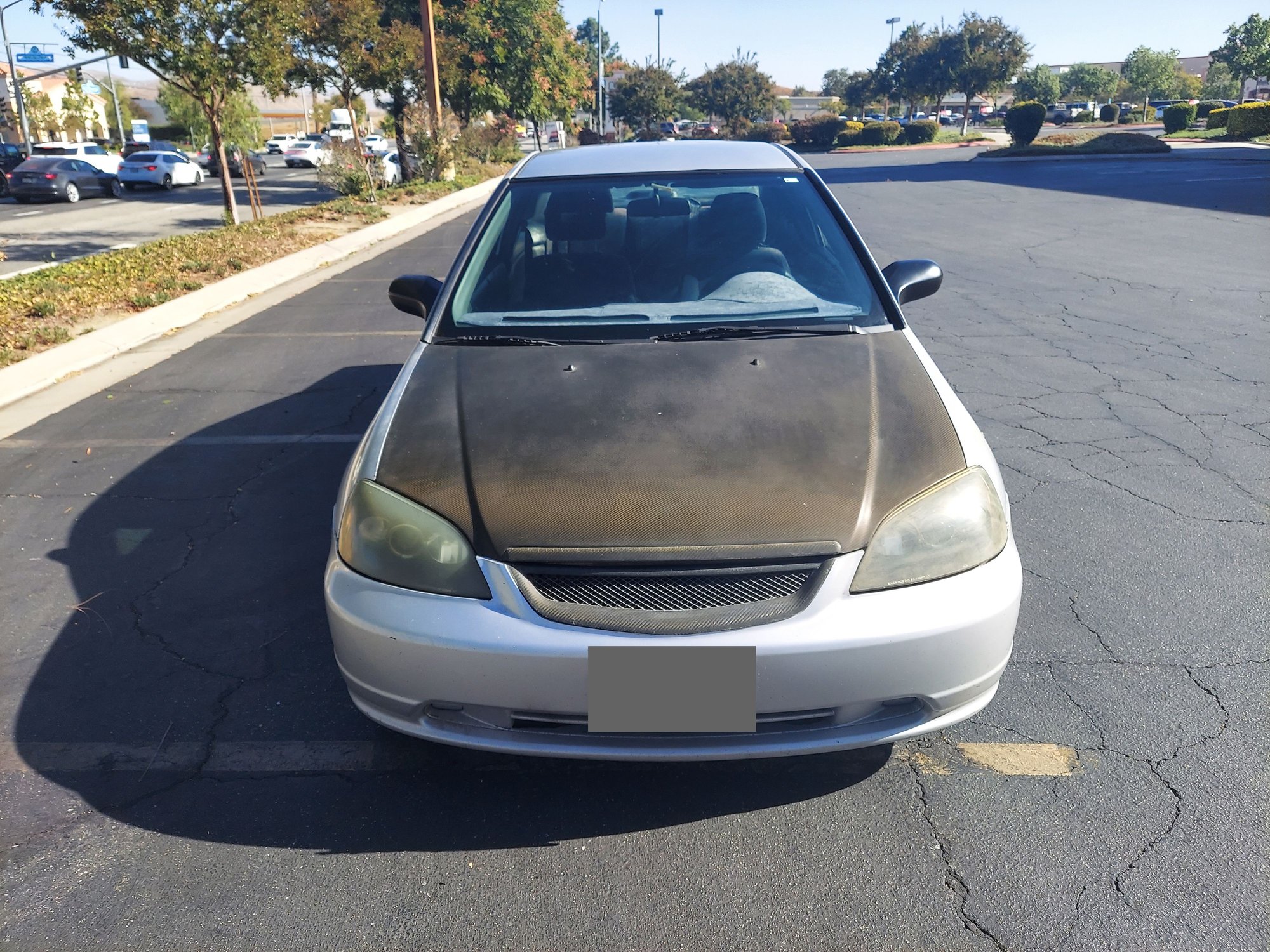 2003 Honda Civic - Honda Civic 2003 LX - Used - VIN 1HGEM22653L032440 - 252,377 Miles - 4 cyl - 2WD - Automatic - Coupe - Silver - Newhall, CA 91321, United States
