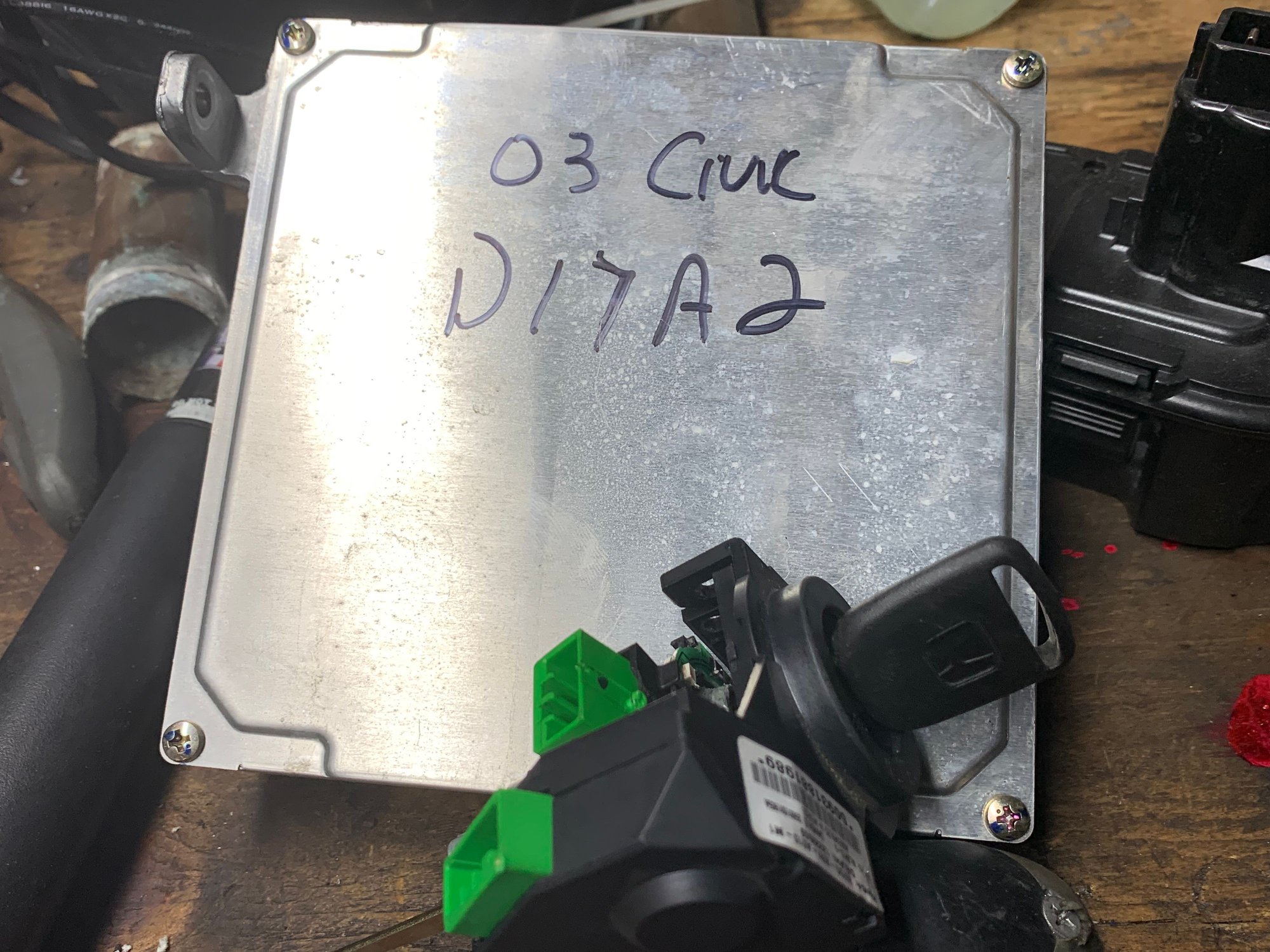 Engine - Electrical - D17A2 ECU vTech - Used - 2001 to 2005 Honda Civic - Dayton, OH 45419, United States