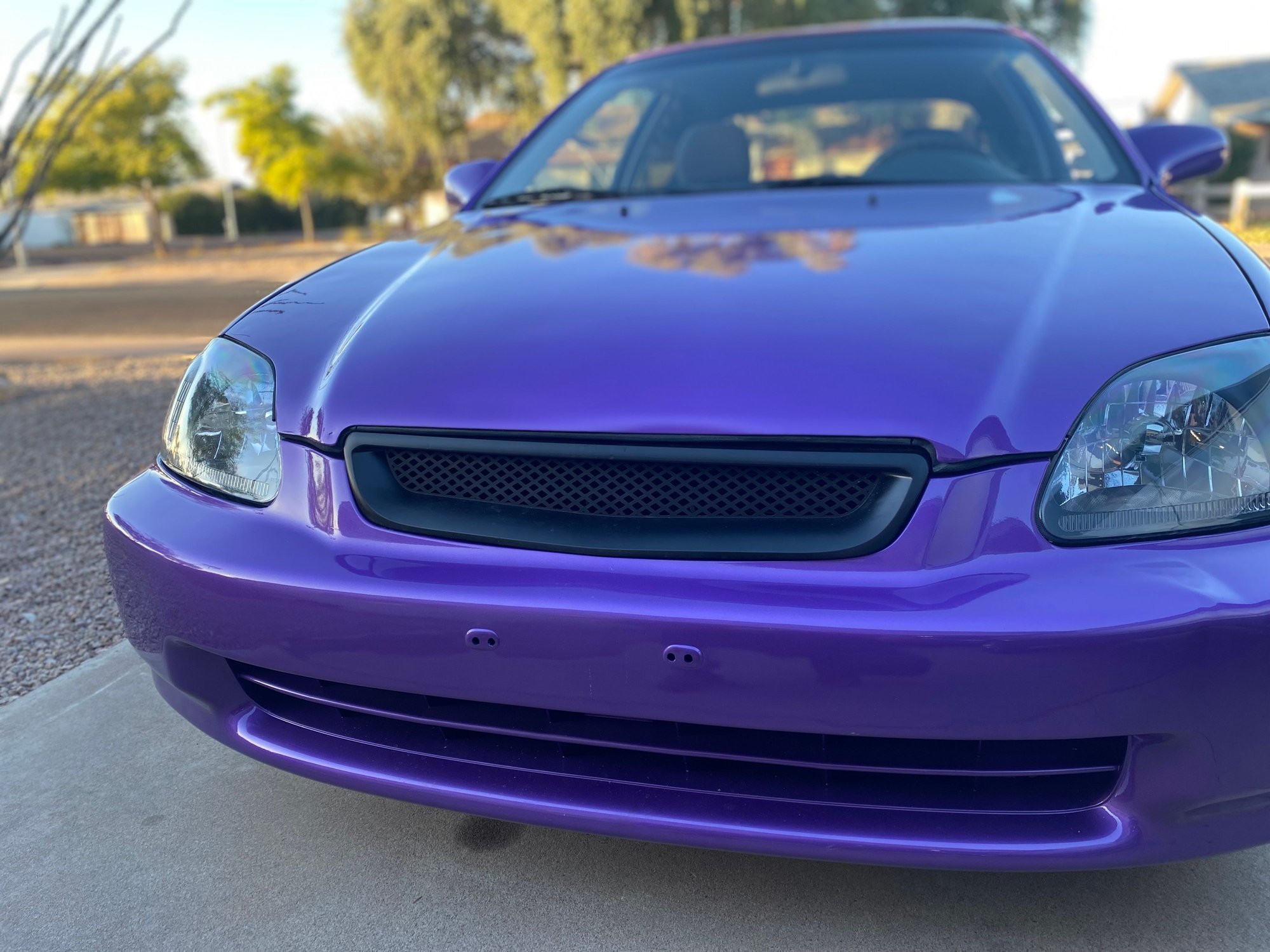 1998 Honda Civic - 1998 Honda Civic DX Hatchback - Used - VIN 2HGEJ6345WH122444 - 128,598 Miles - 4 cyl - 2WD - Manual - Hatchback - Purple - Tempe, AZ 85282, United States