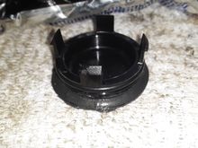RTV sealant on inner lip of cam plug (redundant seal)