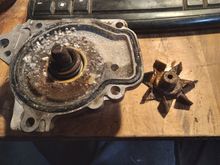 This is what happens when you use well water instead of coolant and then the weather hits 20 degrees Farenheit.  Whoops.