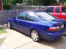 my 94 civic daily driver and project