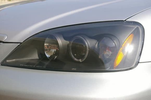 New Smoked Projector Headlights with LED halos