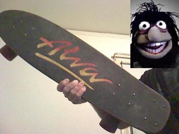 crazy harry with board
