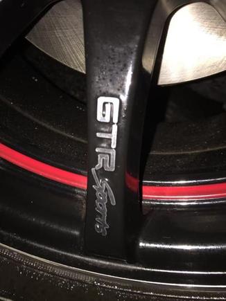 GTR racing on new rotors