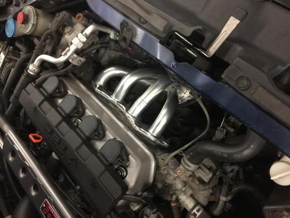 DC Sports ceramic header installed 1