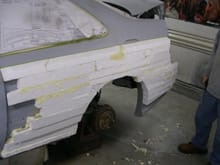 as you can see made my widebody my self with actuall styrofoam and rapped it with fiberglass