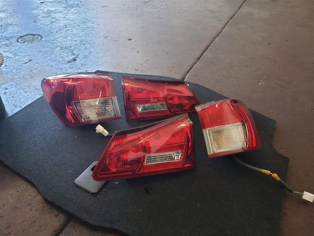 Lights - OEM ISF tail lights - Used - 2008 to 2014 Lexus IS F - Tucson, AZ 85713, United States