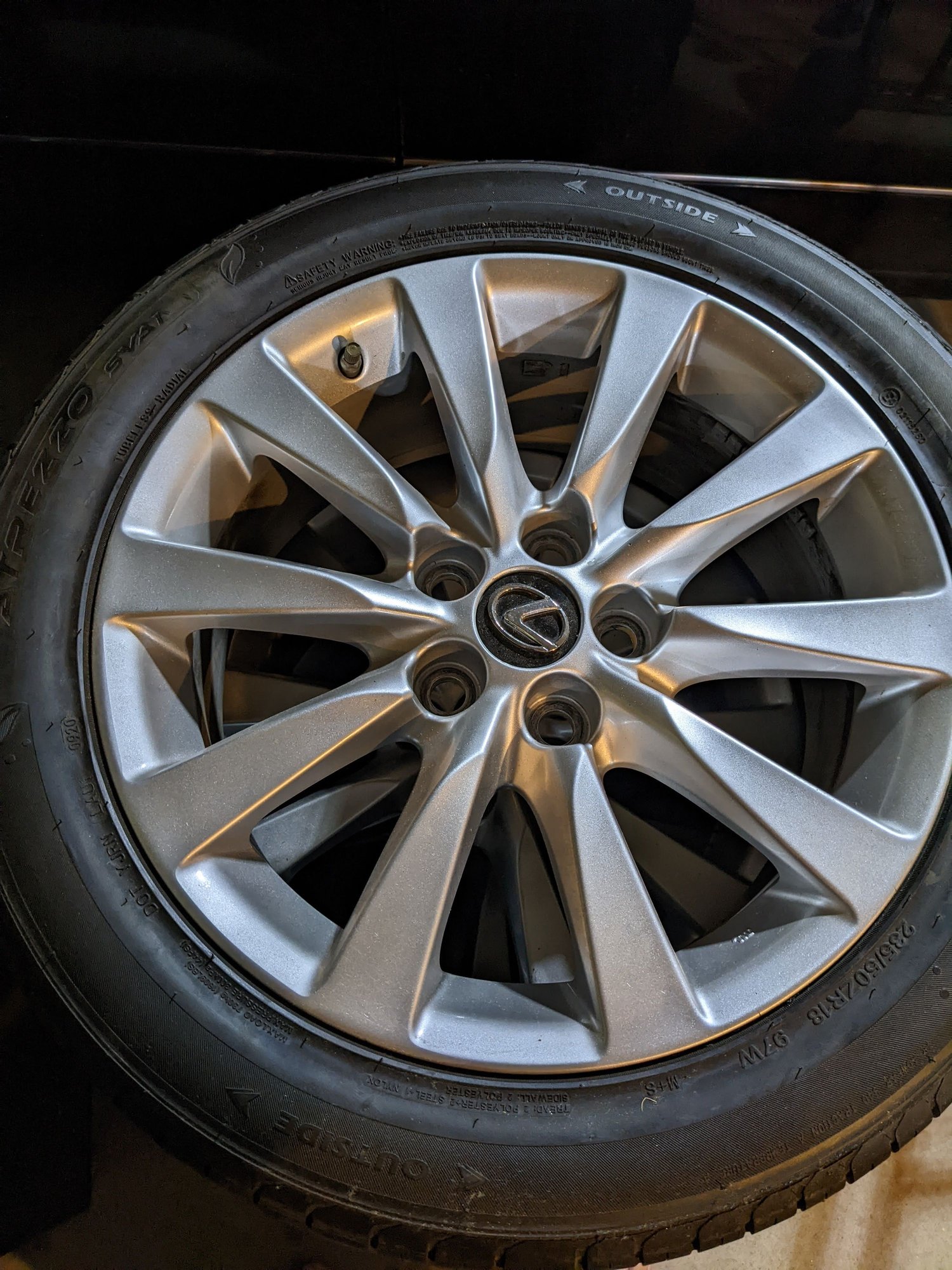 Anyone using 225 45 18 tires? - ClubLexus - Lexus Forum Discussion