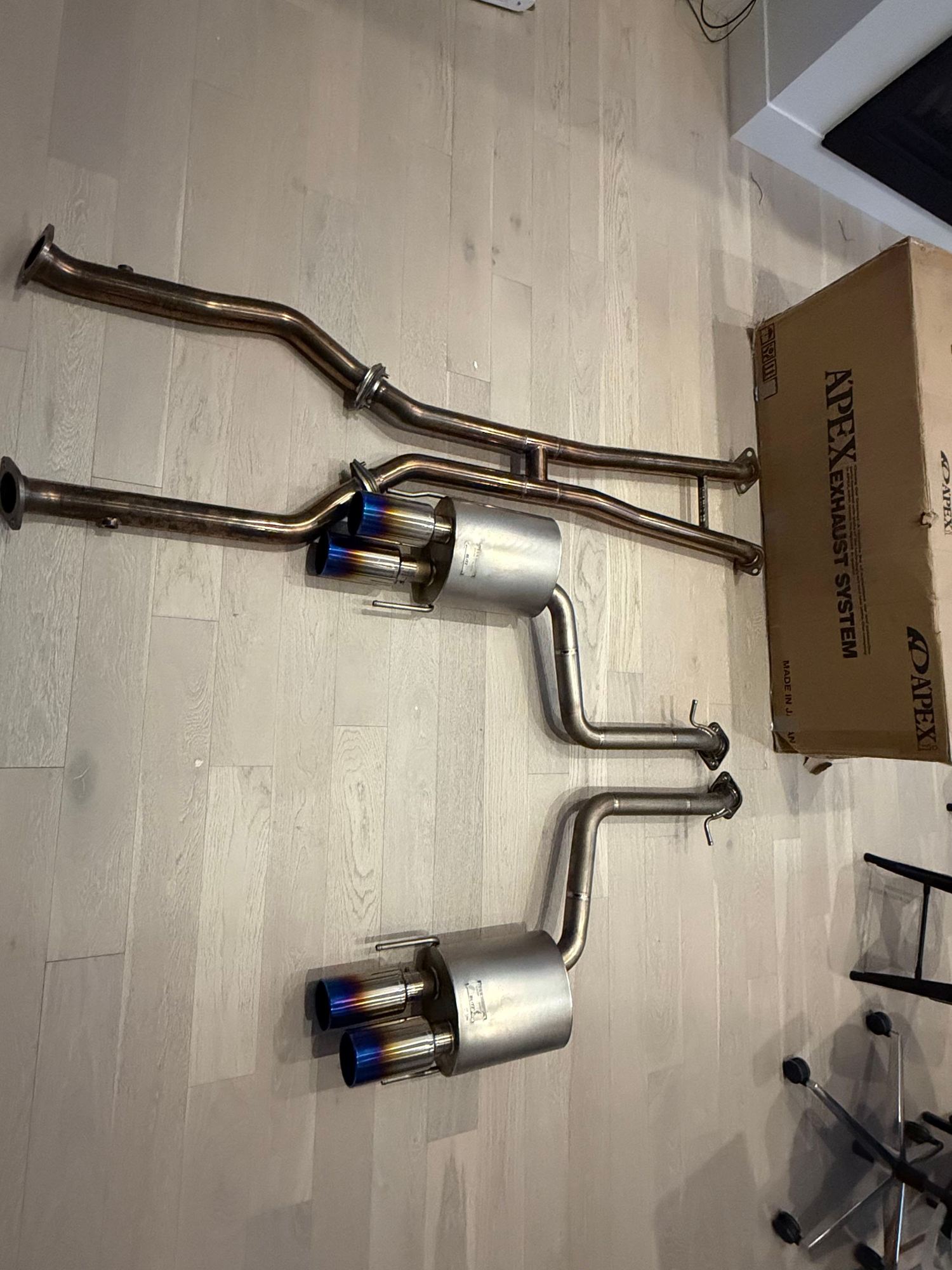 Engine - Exhaust - Apexi N1 Evolution-X Midpipe Lexus RC-F (USC10) - Straight Race Pipe 15- 65mm - Used - All Years  All Models - Calgary, AZ T2Y0S, United States