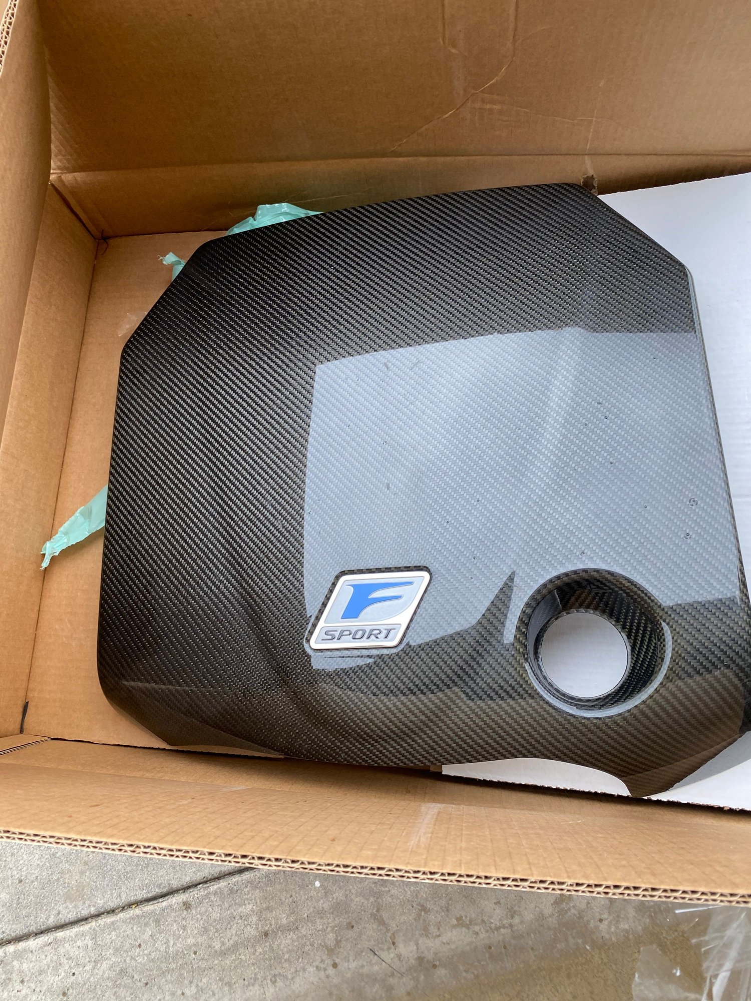 Lexus IS350 (20062013) OEM Genuine F Sport CARBON FIBER ENGINE COVER