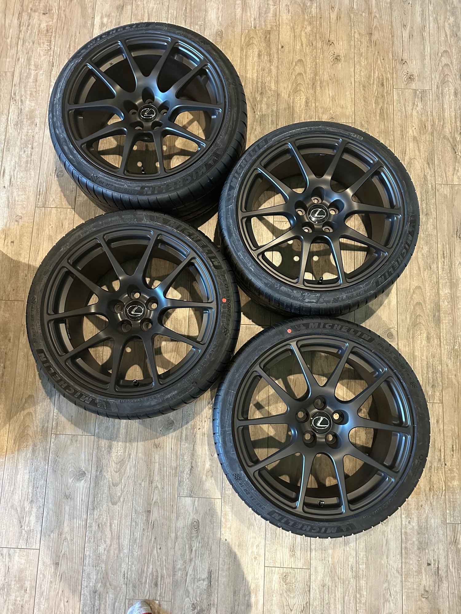 Wheels and Tires/Axles - Lexus RCF Track Edition Wheels - Used - 2015 to 2025 Lexus RC F - 2016 to 2020 Lexus GS F - 2021 to 2026 Lexus IS350 - Loudon, TN 37774, United States
