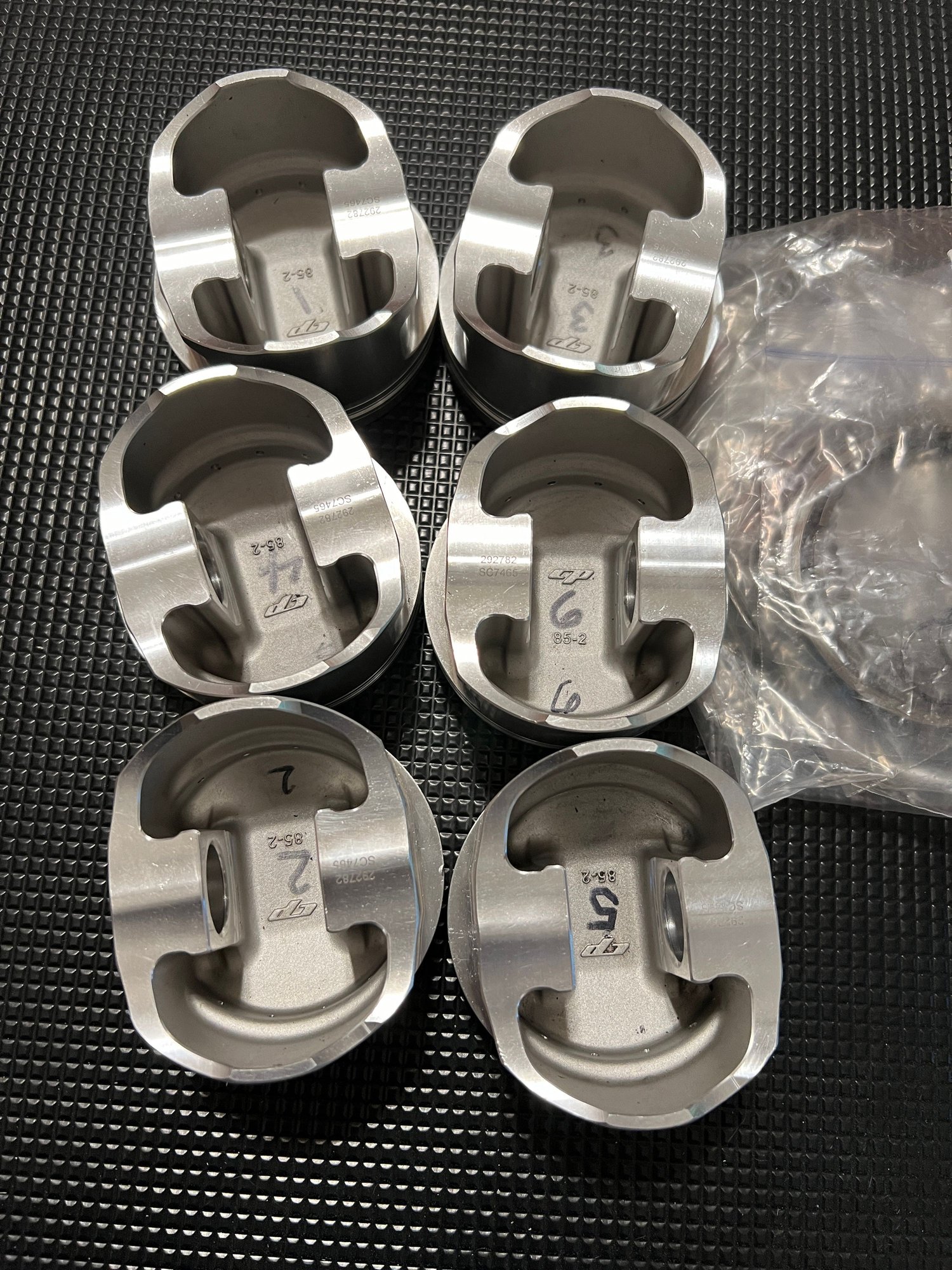 Engine - Internals - 2jz CP Pistons - Used - 1992 to 2000 Lexus SC300 - Snellville, GA 30078, United States